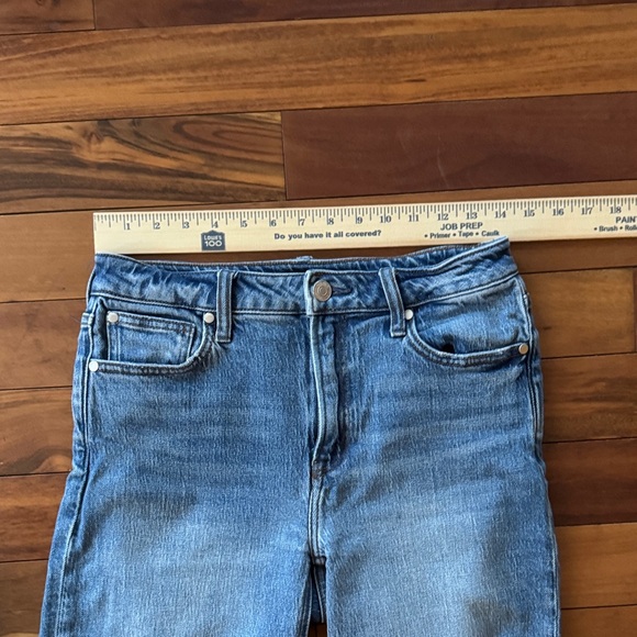 Quince comfort stretch high rise relaxed straight jeans size 28 - Picture 6 of 7